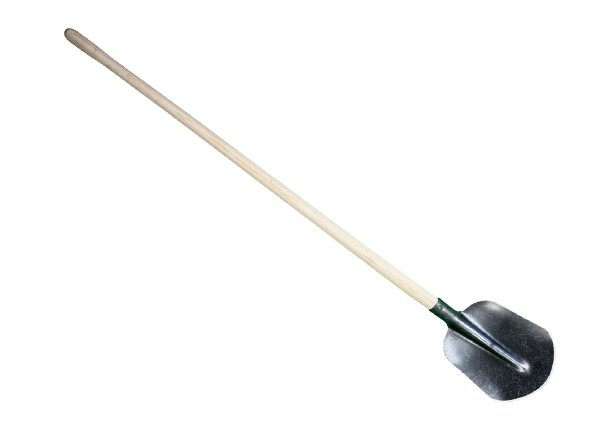 Holland scoop shovel small with 130cm straight handle